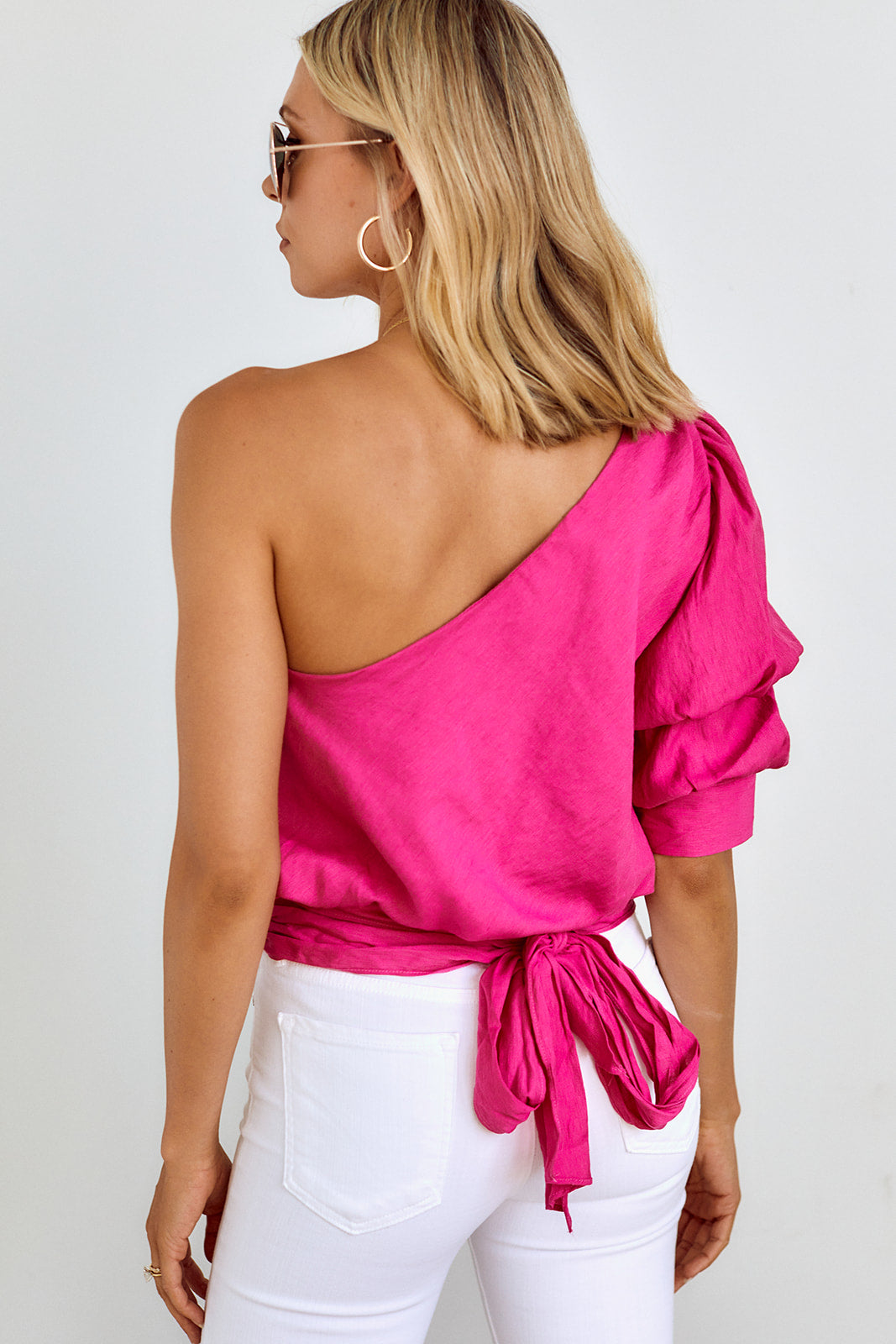 Anza One Shoulder Blouse