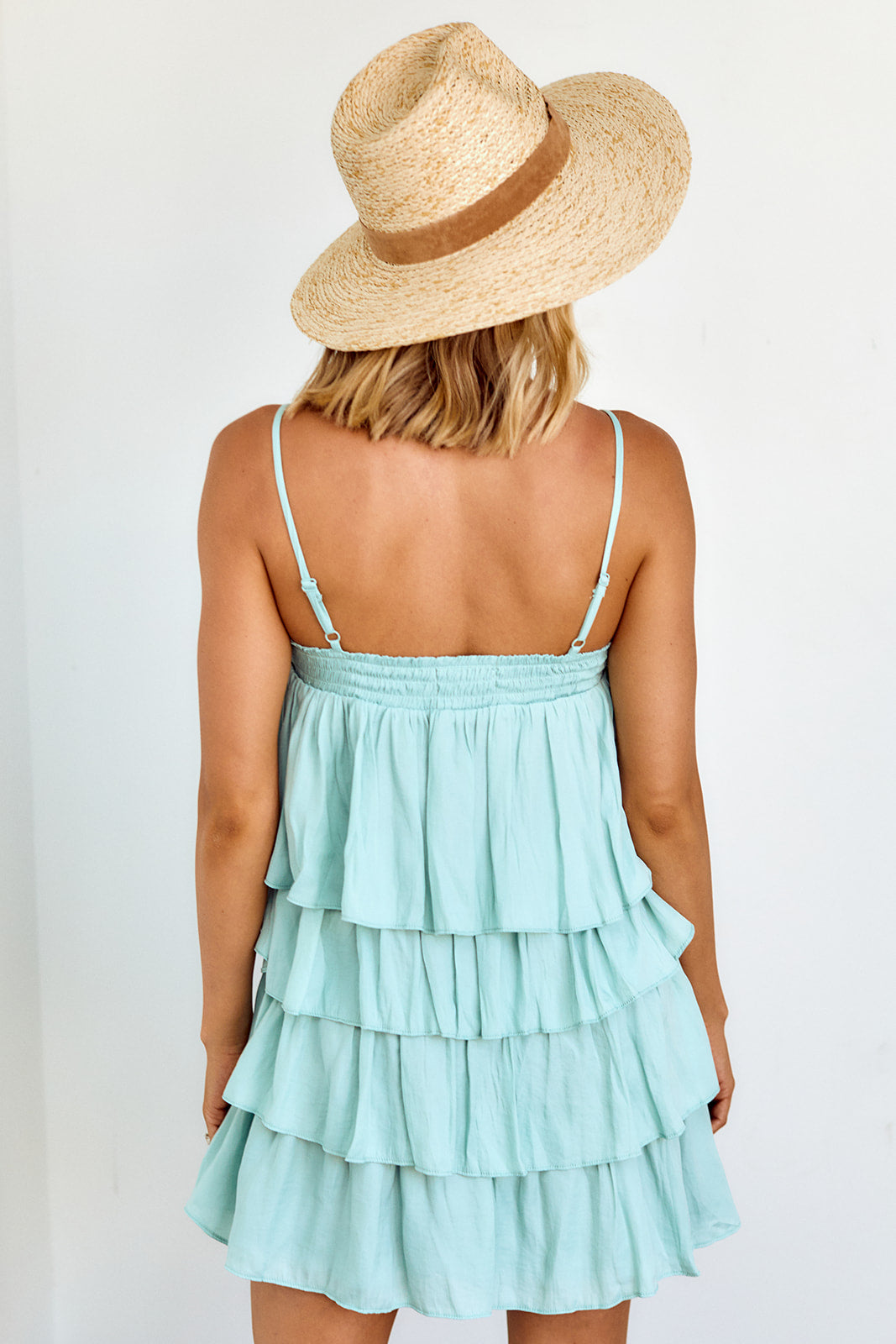 Crosbie Tiered Mini Dress