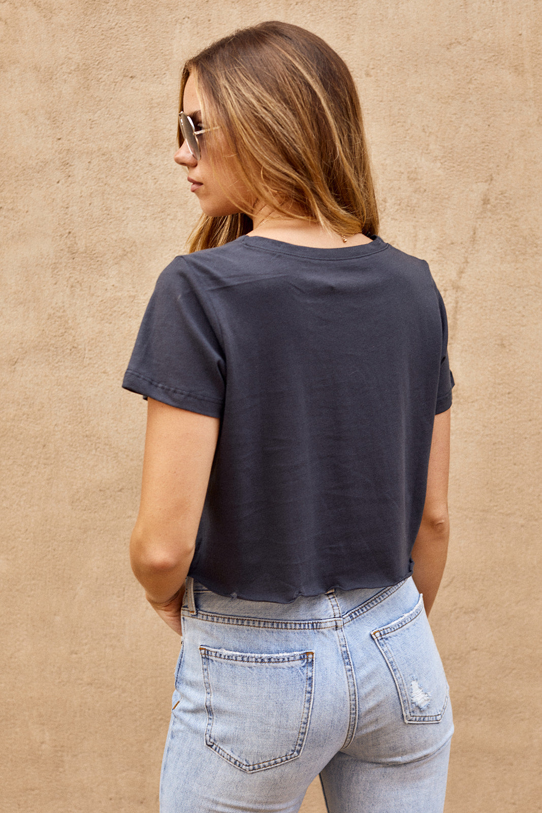 Woodstock Poster Cropped Graphic Tee