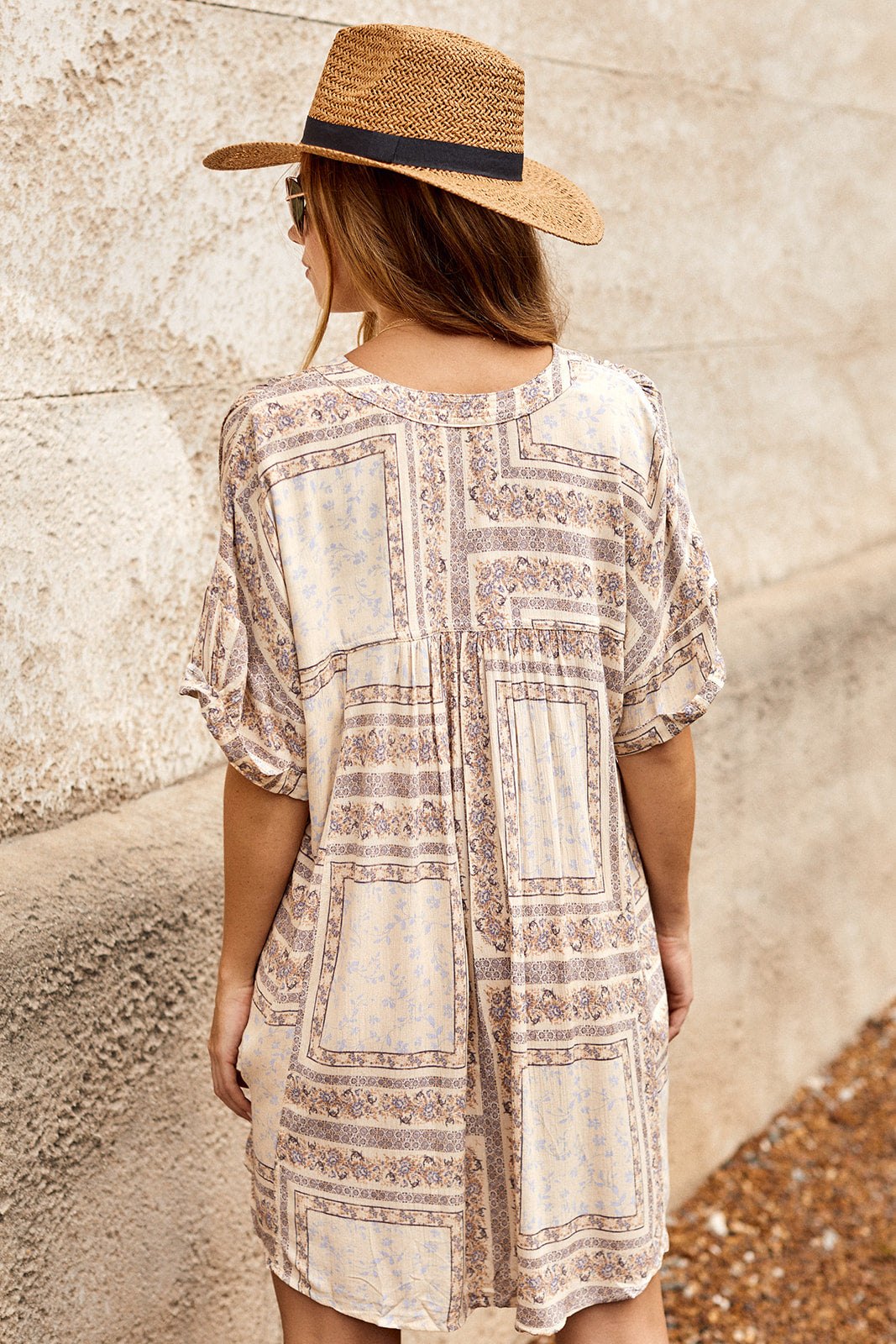 Edie Printed Mini Dress