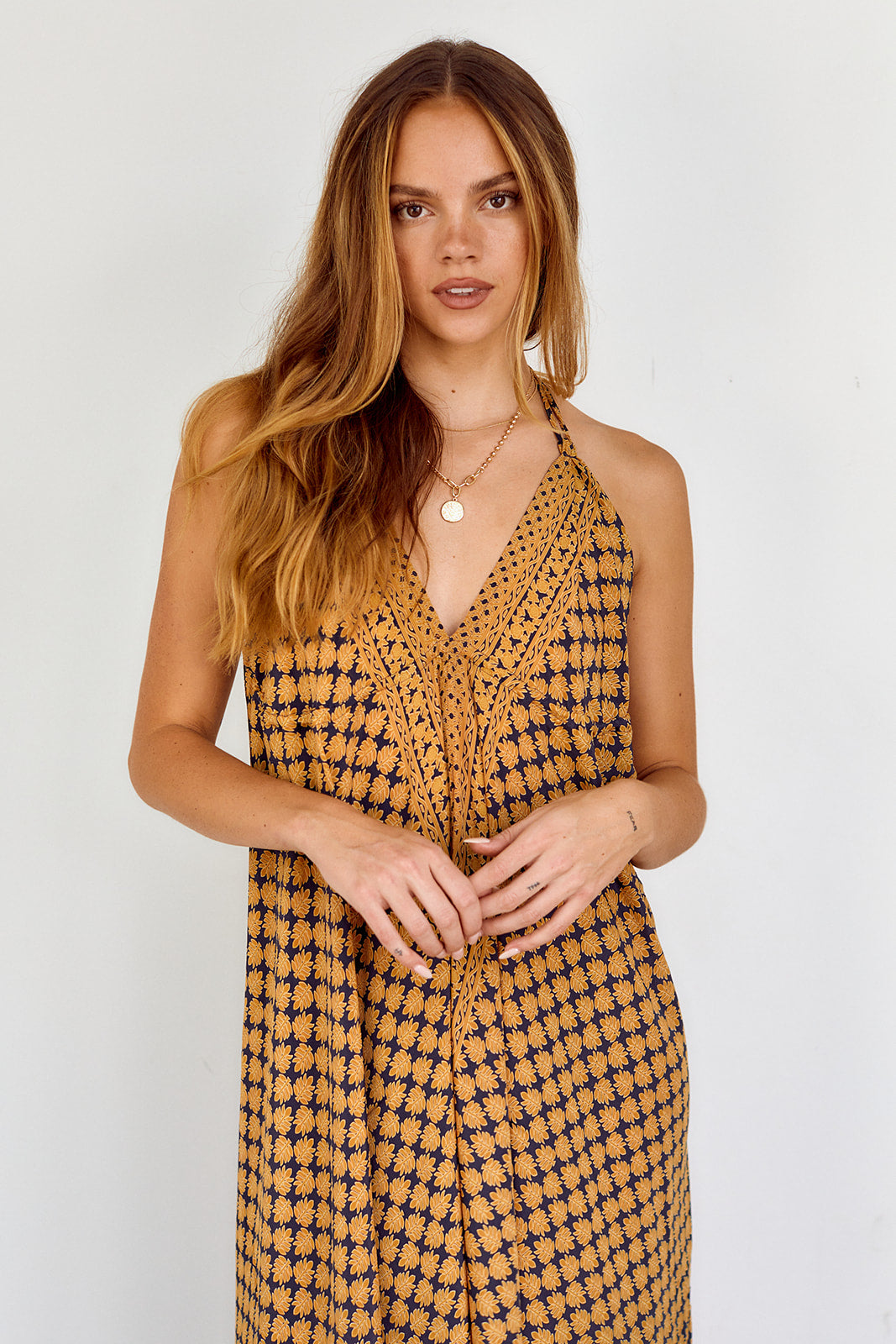 Ashbury Printed Handkerchief Dress