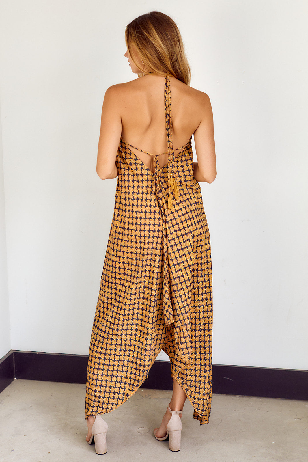 Ashbury Printed Handkerchief Dress