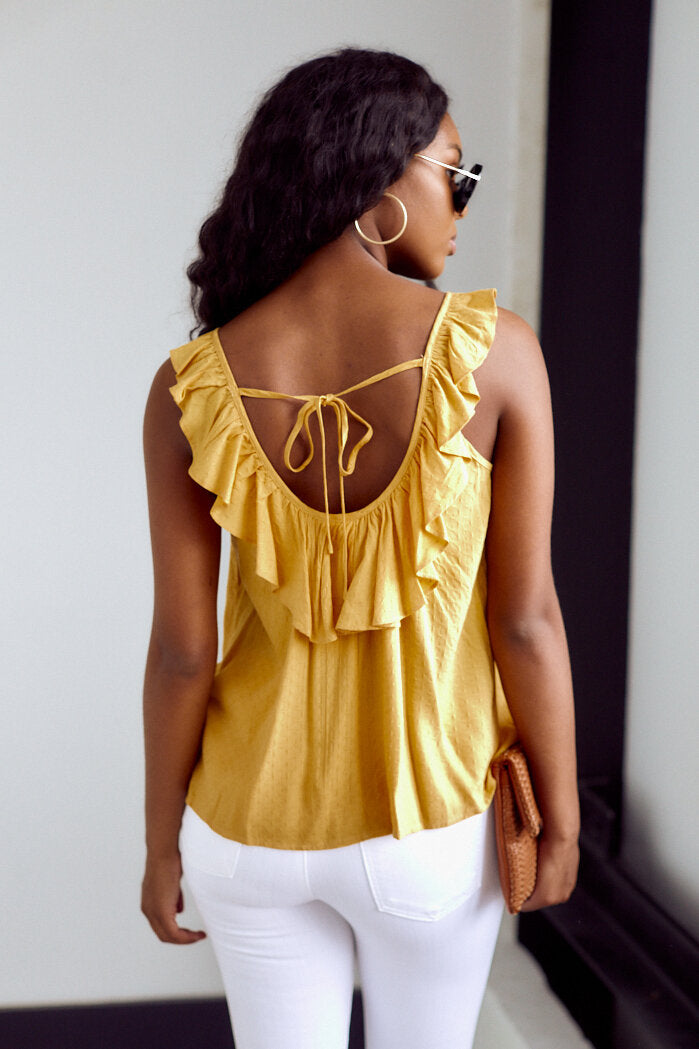 Lane Tie Back Blouse