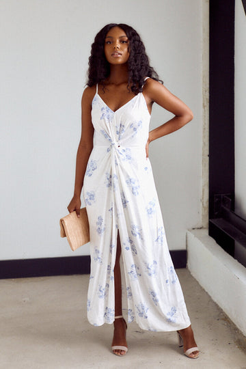 Annabelle Twist Front Midi Dres
