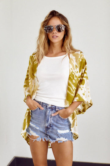Selena Tie Dye Kimono