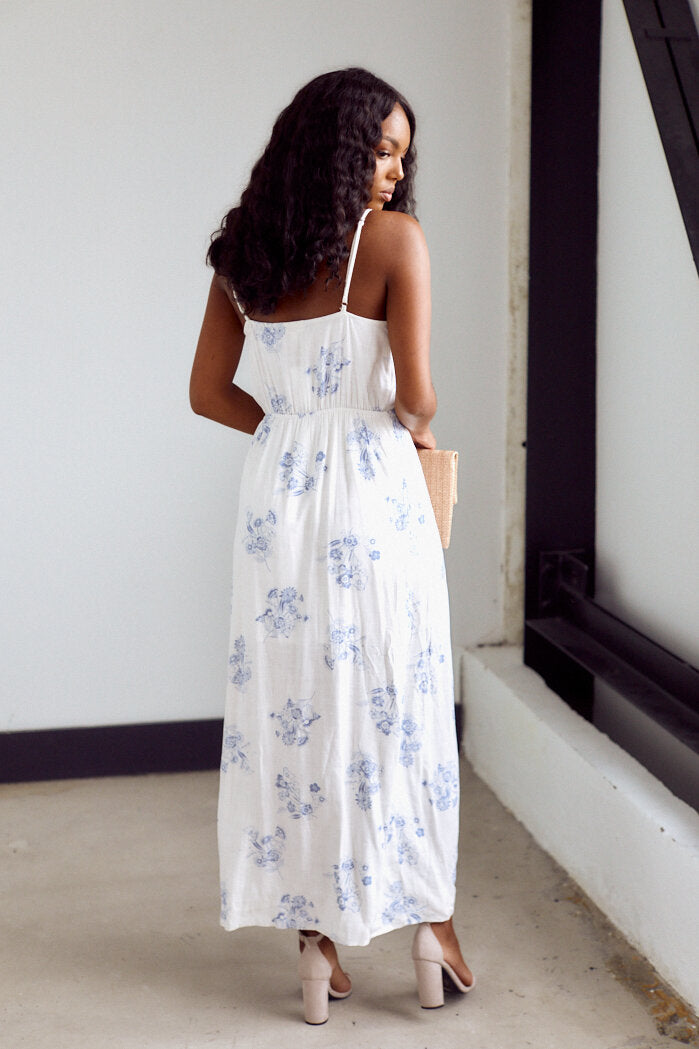 Annabelle Twist Front Midi Dres