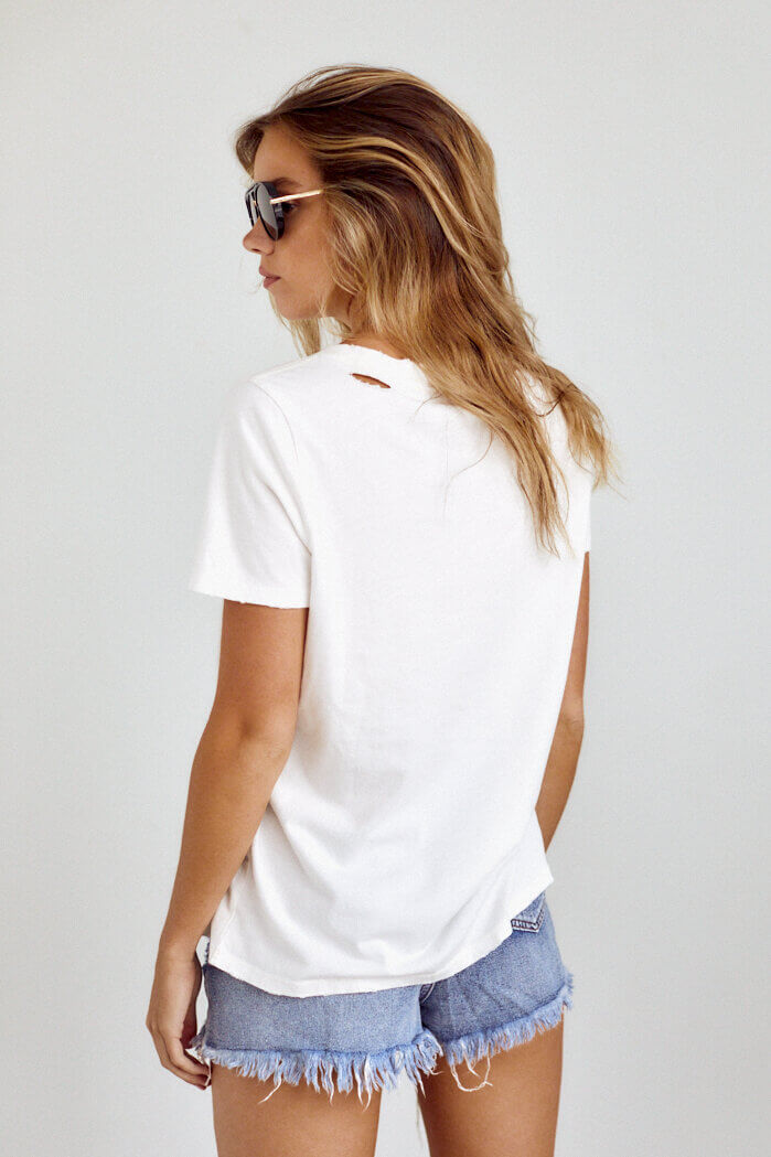 "Rebels" Distressed Graphic Tee