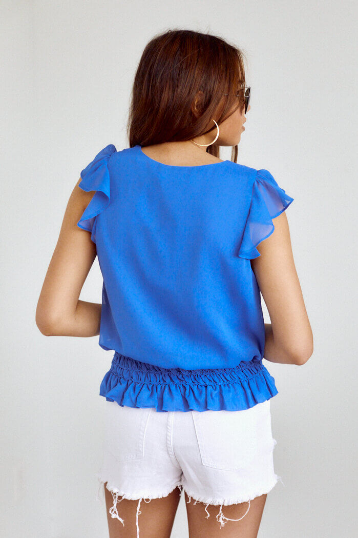 Carina Smocked Detail Blouse