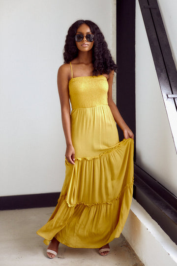 Ceilla Tiered Maxi Dress