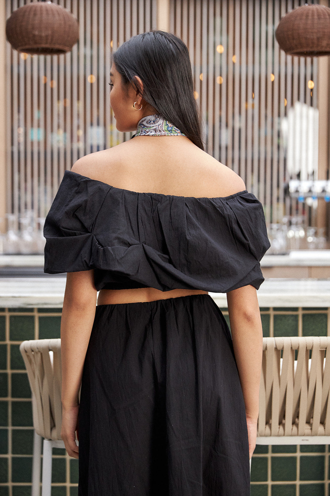 SALE- Orion One Shoulder Crop Top