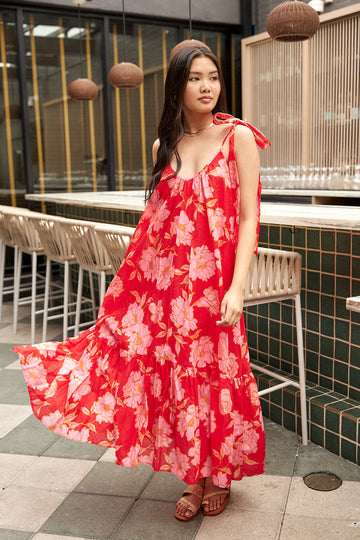SALE- Cabo Floral Maxi Dress