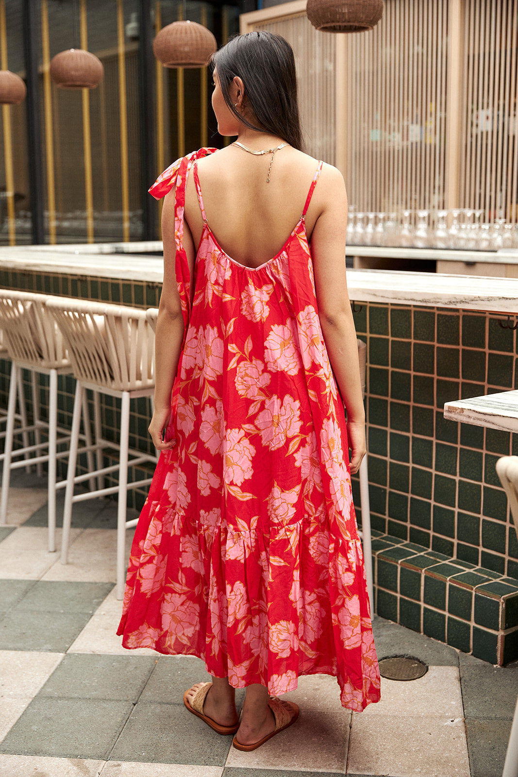 SALE- Cabo Floral Maxi Dress