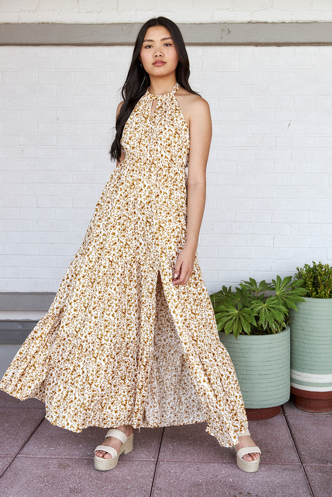 SALE- Syra Floral Maxi Dress