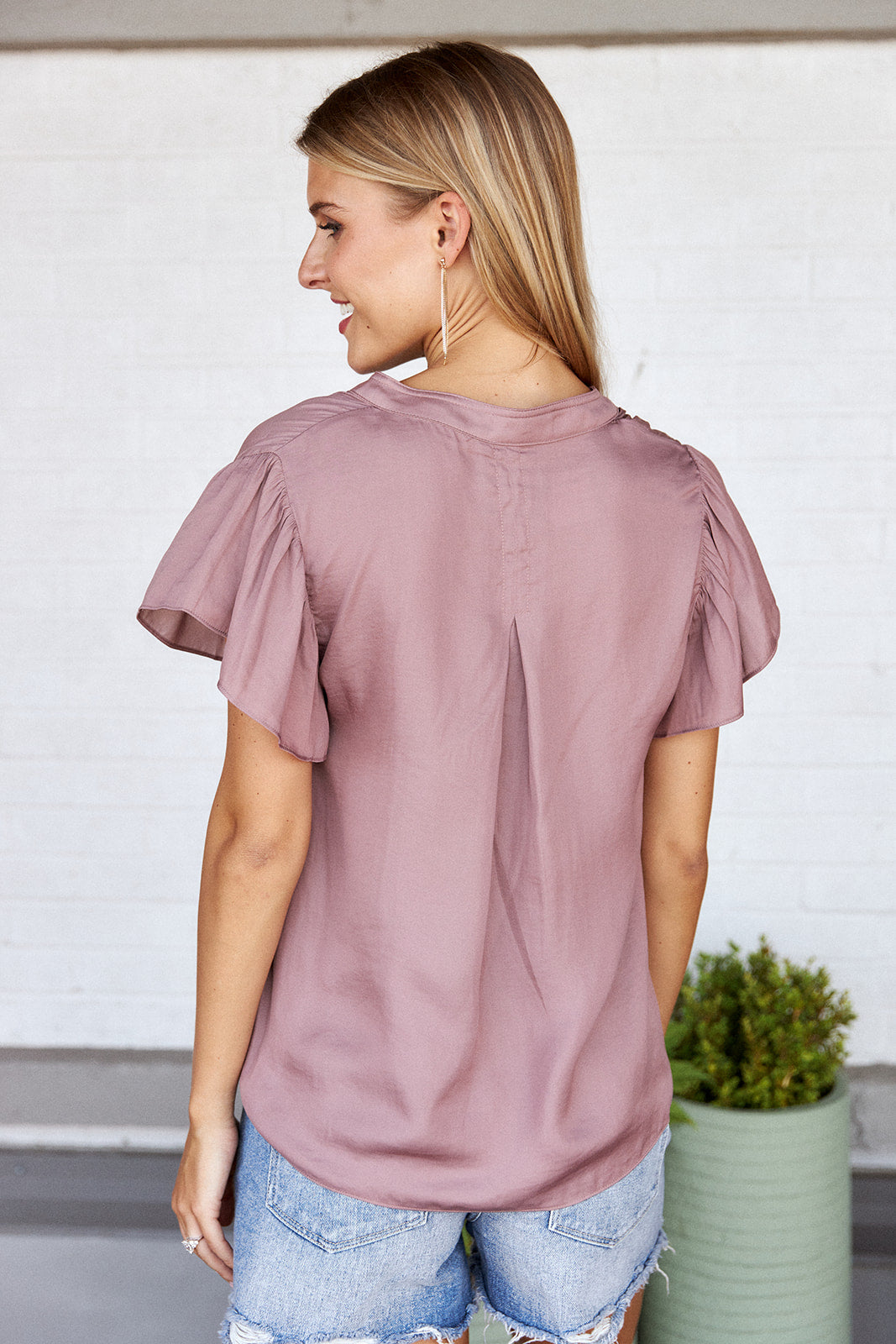 SALE - Quinn V Neck Blouse