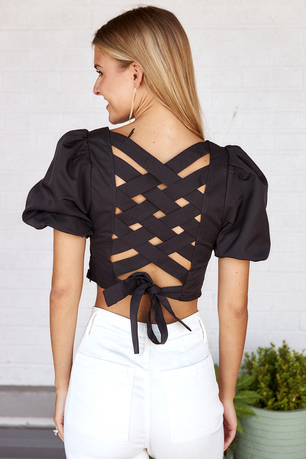 Ezra Puff Sleeve Blouse