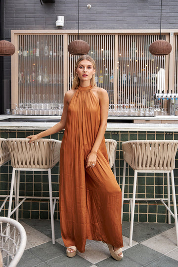 SALE- Nova Pleated Jumpsuit
