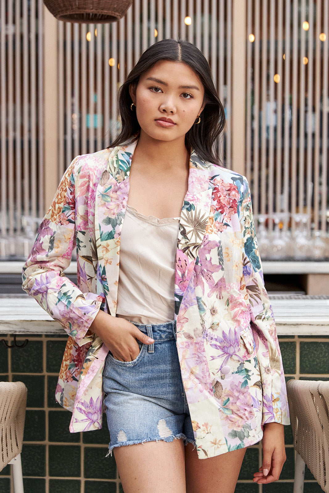 Monte Floral Blazer