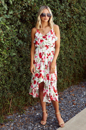 Gresham Floral Midi Dress