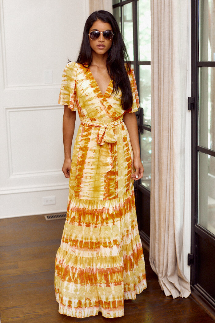 Phoenix Tie Dye Maxi Dress