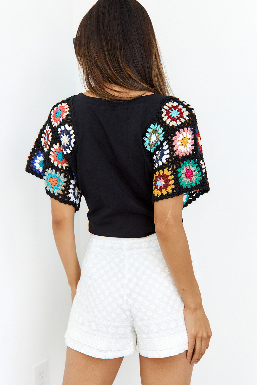 SALE - Beau Eyelet Short