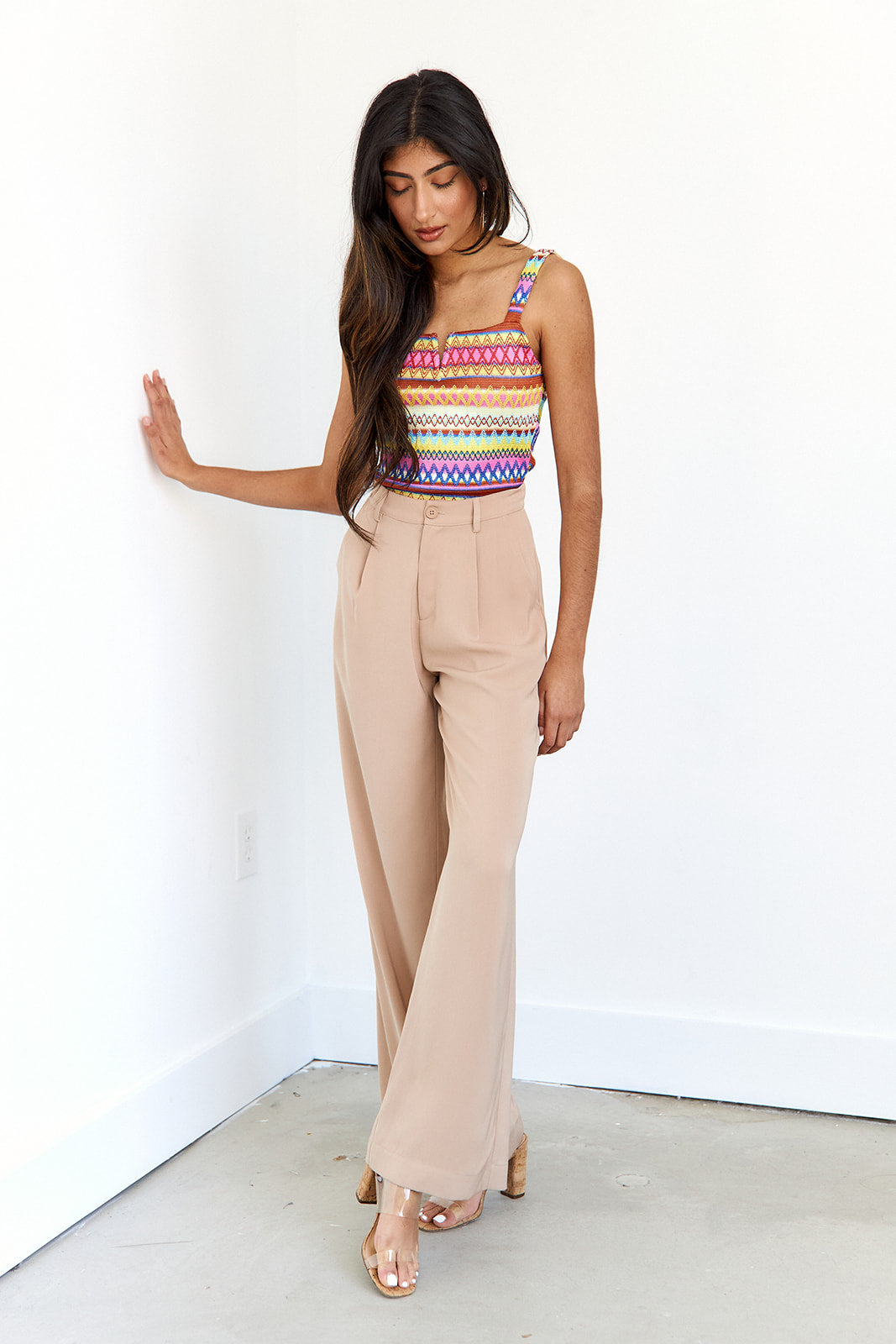 SALE- Sable Printed Bodysuit
