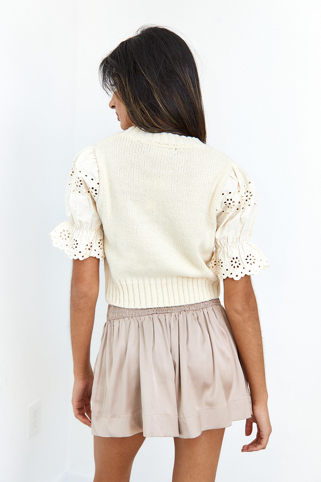 Pine Smocked Shorts