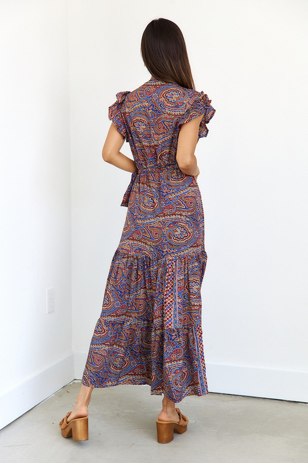 SALE - Brooklyn Wrap Maxi Dress