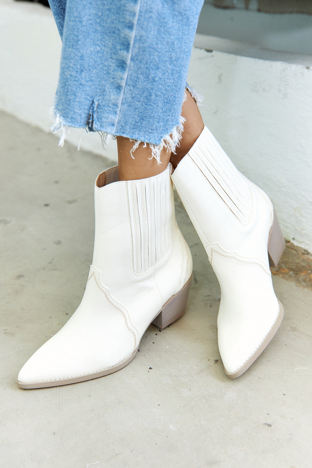SALE - Dawn Cowboy Bootie