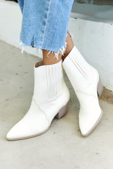 SALE - Dawn Cowboy Bootie