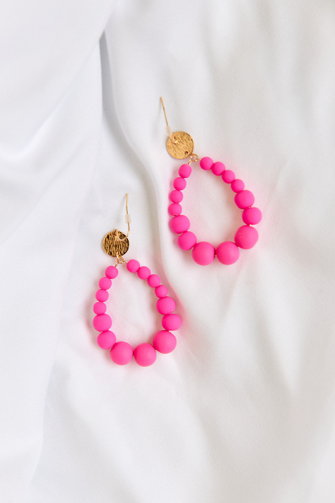 June Clay Ball Earrings