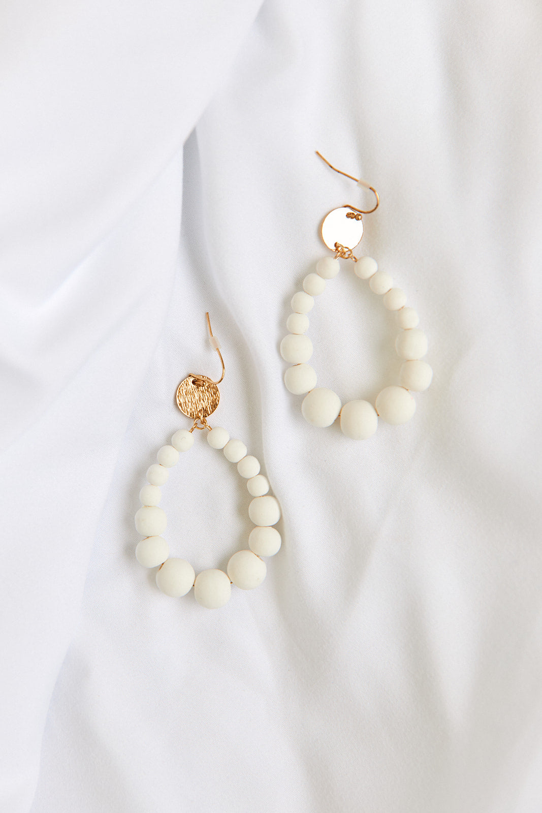 June Clay Ball Earrings
