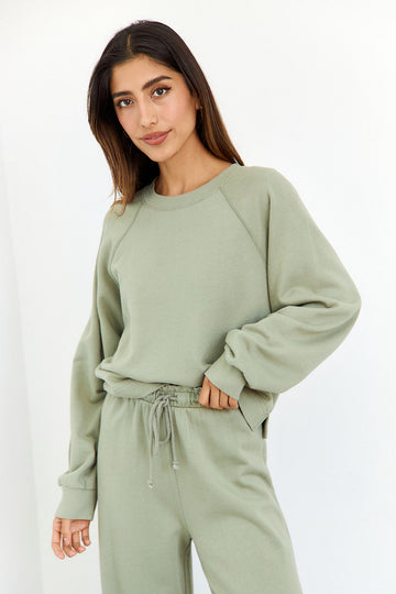 SALE - Z Supply Cayden Raglan Long Sleeve Sweatshirt