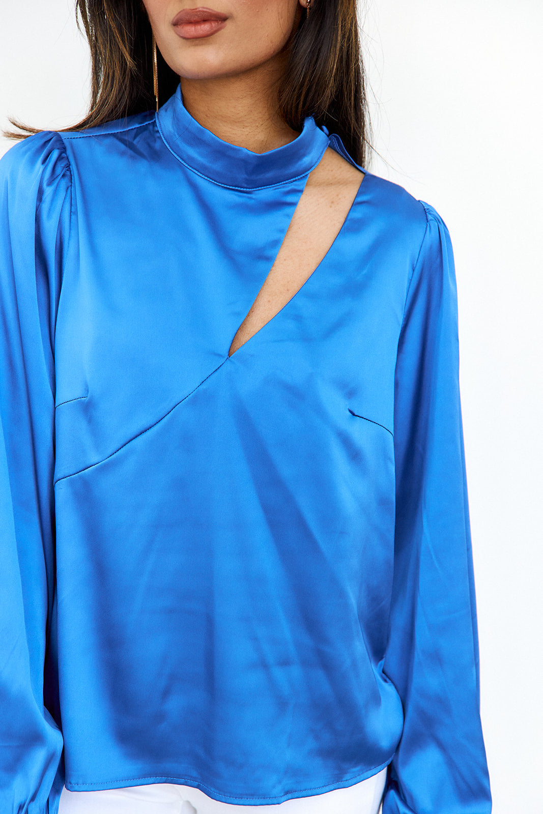 SALE - Joelle Cut Out Blouse