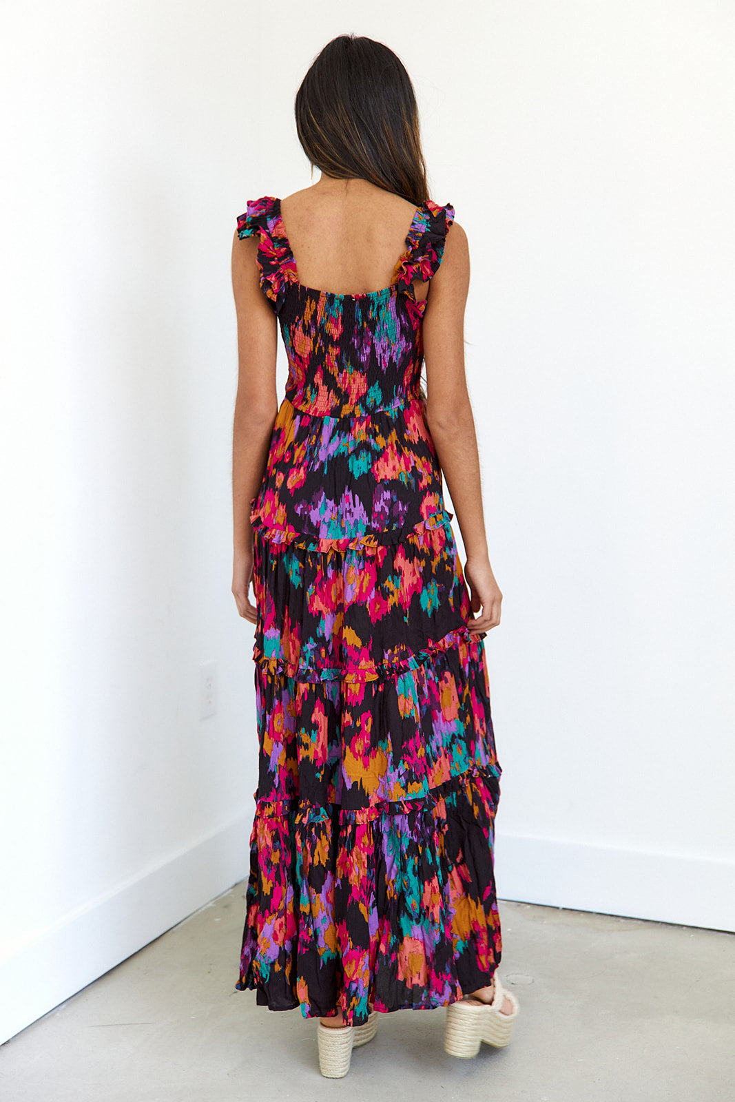 SALE- Cambria Floral Maxi Dress