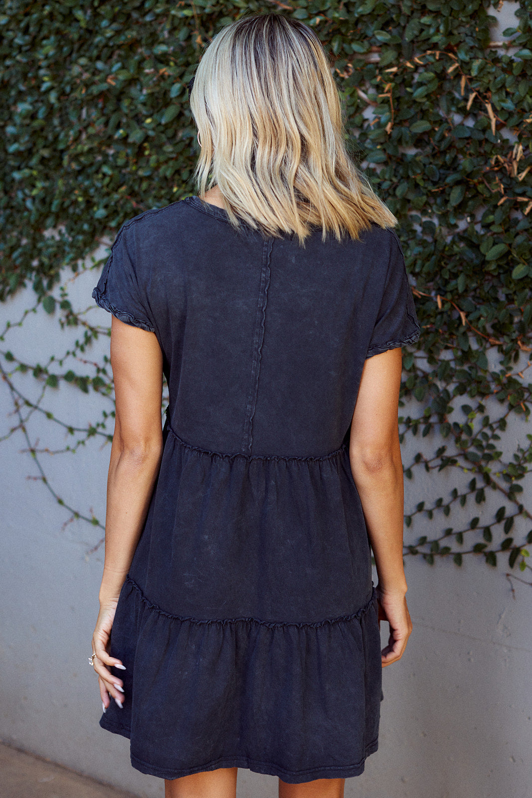 Cyn Tiered T-Shirt Dress