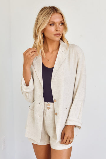 Jamie Linen Blazer