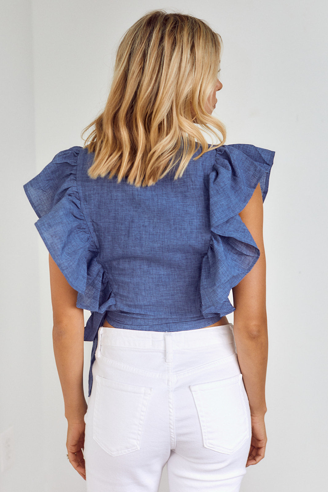 Kenna Flutter Sleeve Top