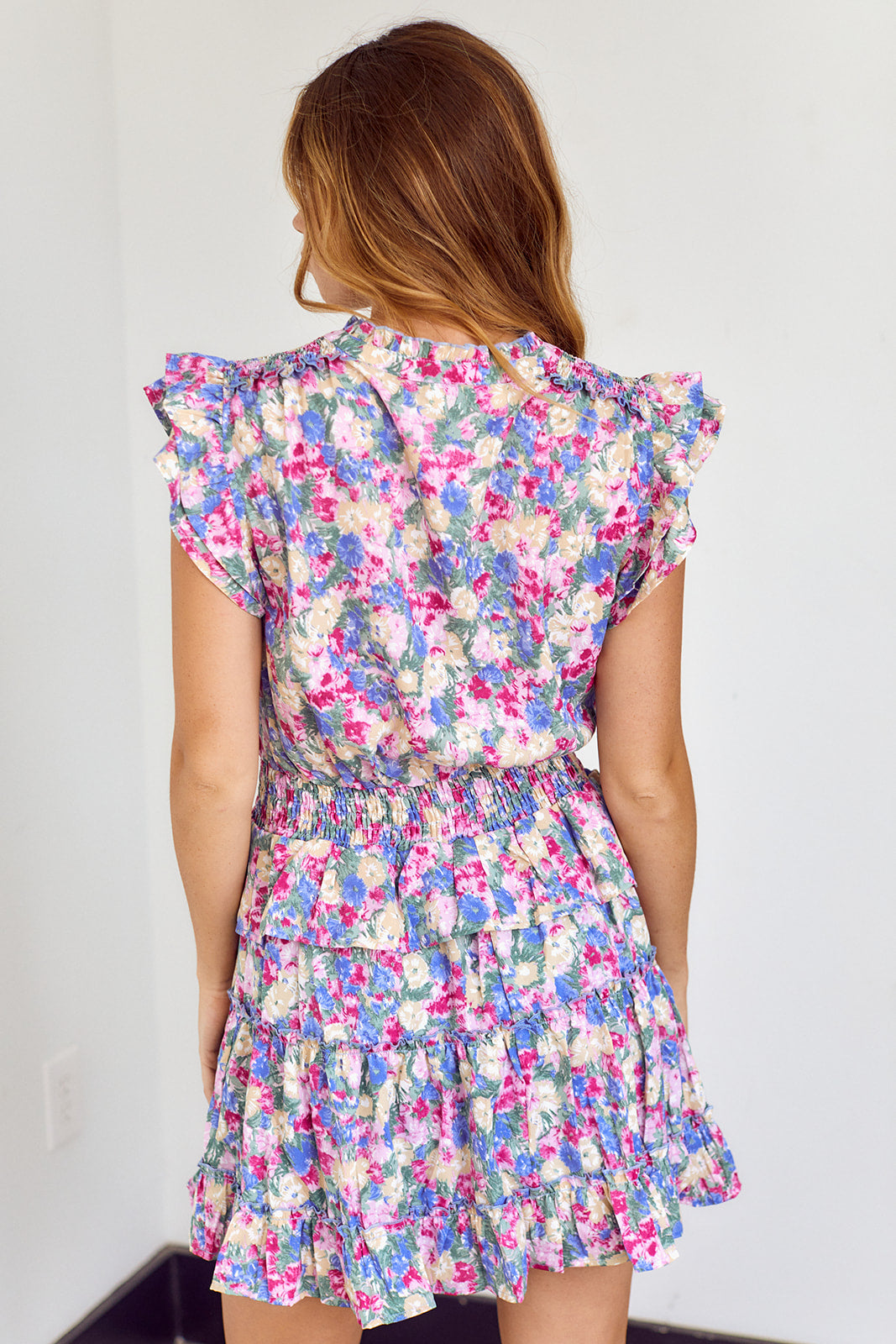 Oria Floral Mini Dress