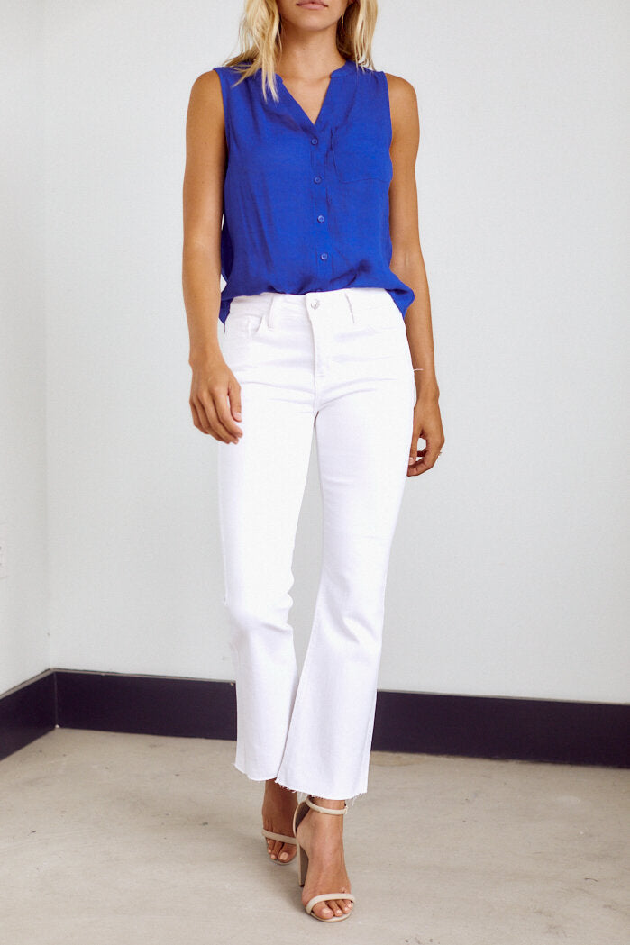 Boston Crop Flare Jeans
