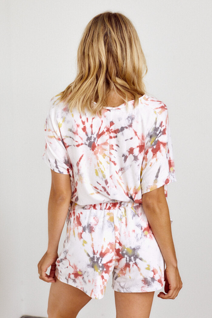 Maribel Tie Dye Drawstring Short