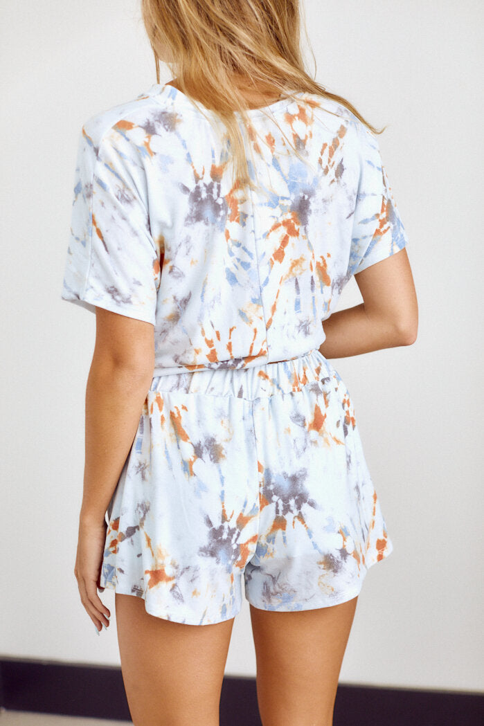 Maribel Tie Dye Drawstring Short