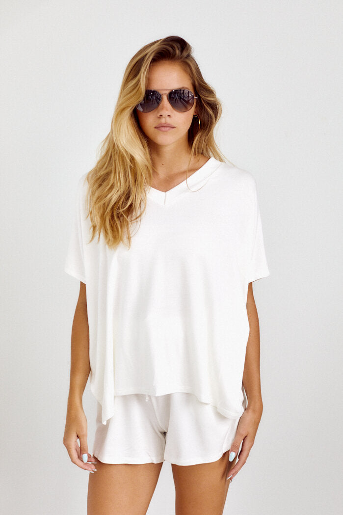 Mia Short Sleeve Tie Dye Top
