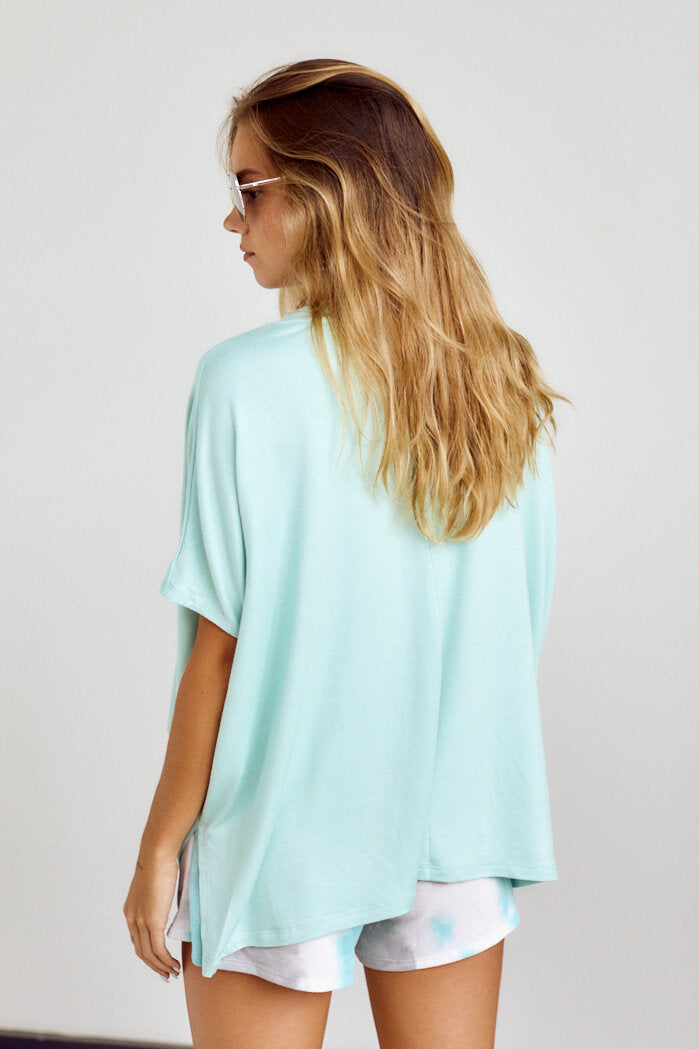 Mia Short Sleeve Tie Dye Top