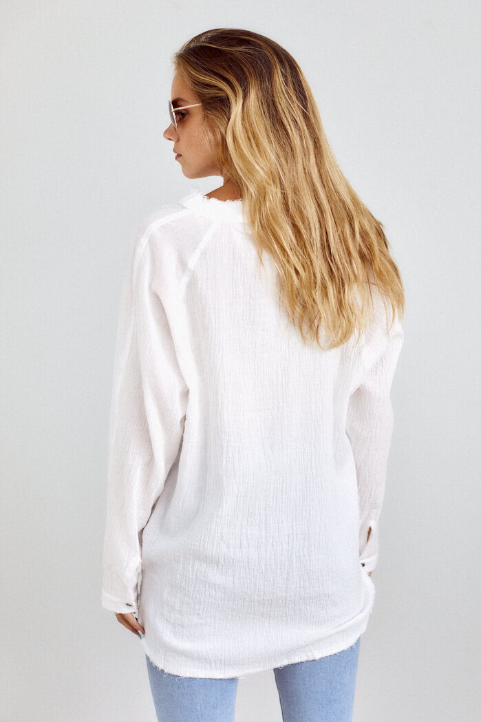 Waverly Gauze Button Down