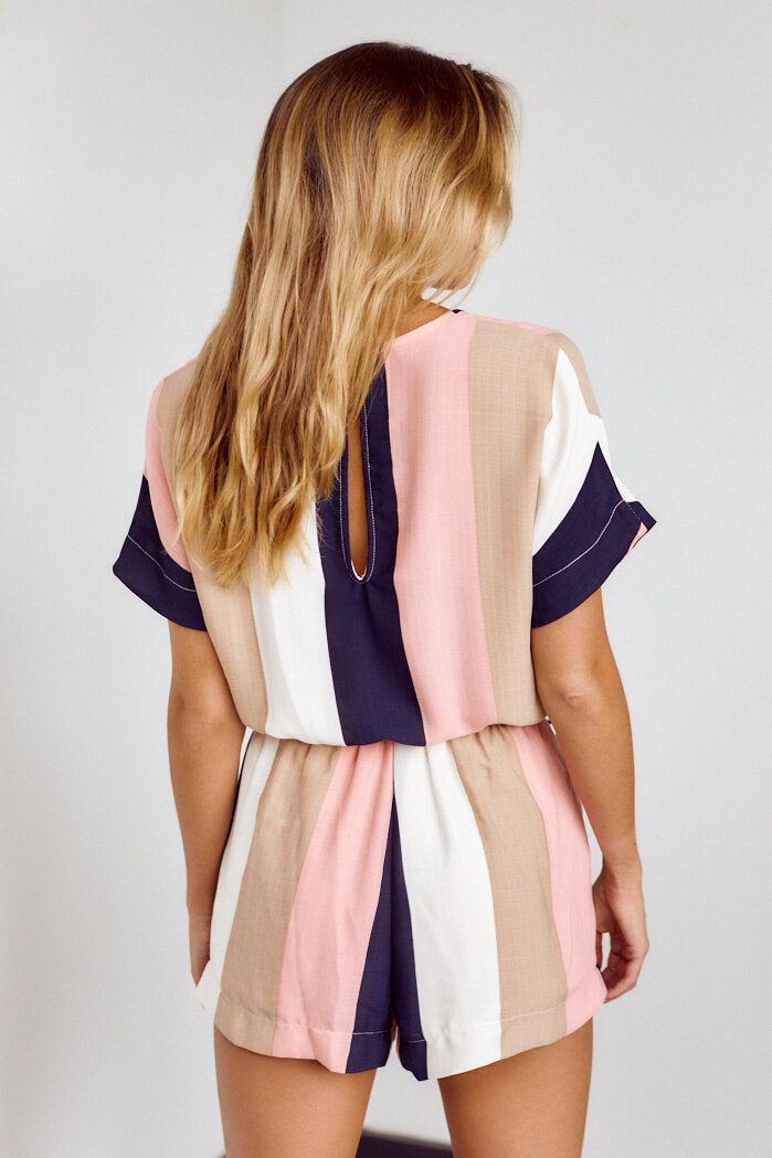 Rory Stripe Romper