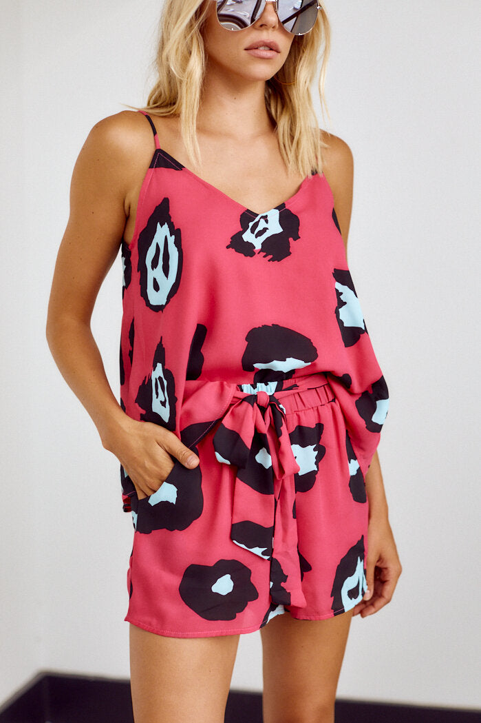 Mesa Animal Print Short