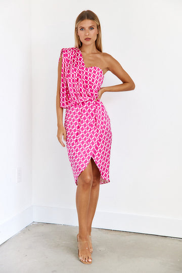 SALE - Edna Draped Midi Dress