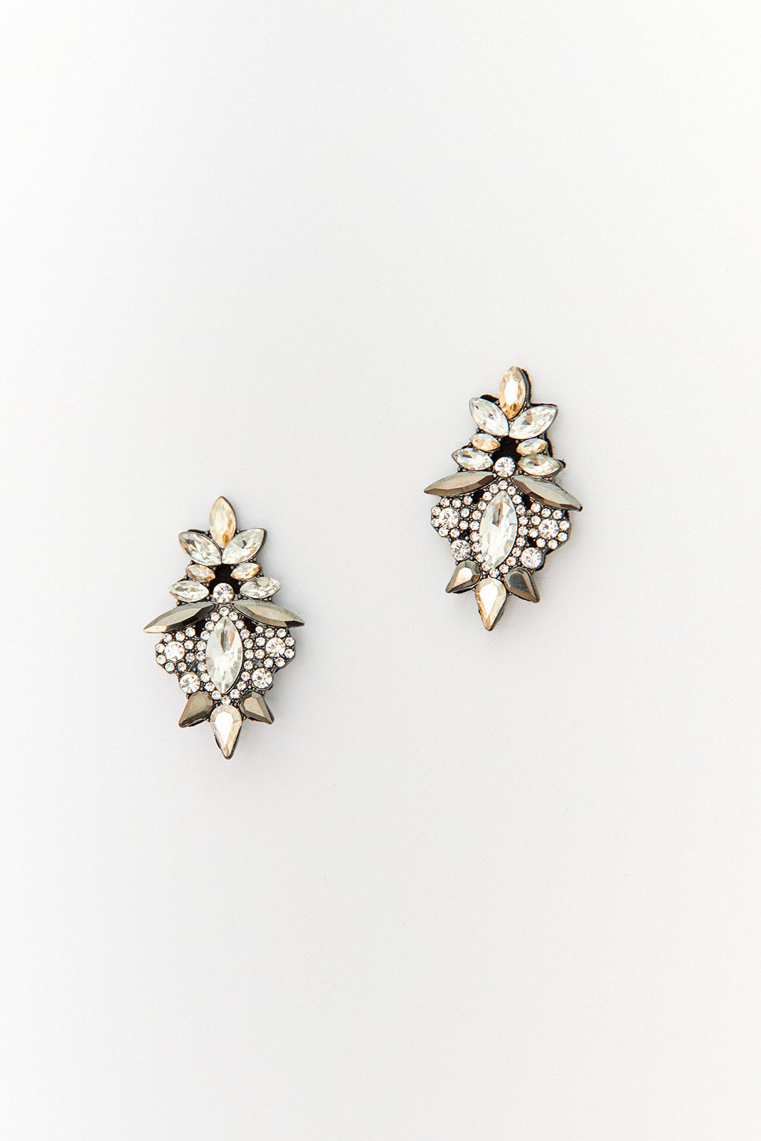 SALE- Charley Diamond Marquise Earrings