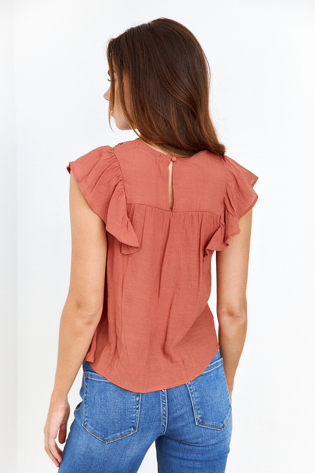 SALE- Oceana Eyelet Blouse