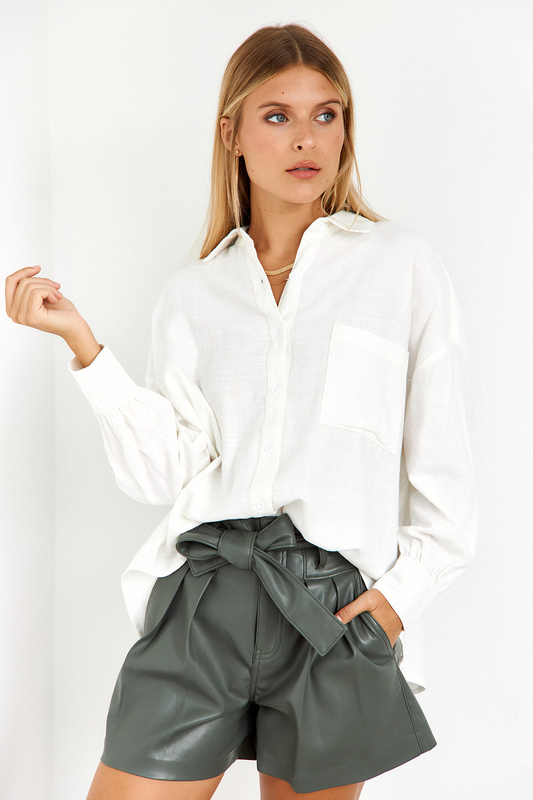 Colette Button Down